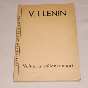 V.I. Lenin Valtio ja vallankumous